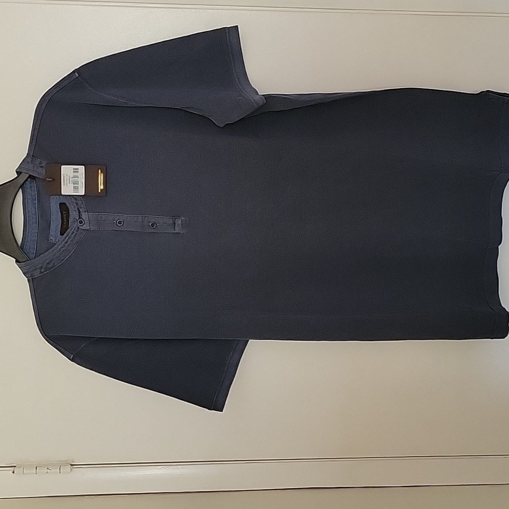 Men's Short Sleeve Blue Shirt